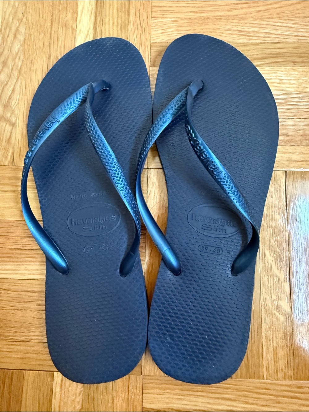 Havaianas Slim Women's Dark Blue Flip Flops